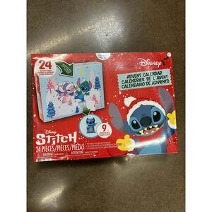 NEW! Disney Stitch CHRISTMAS ADVENT CALENDAR 24 Surprises with 9 Figures 2025